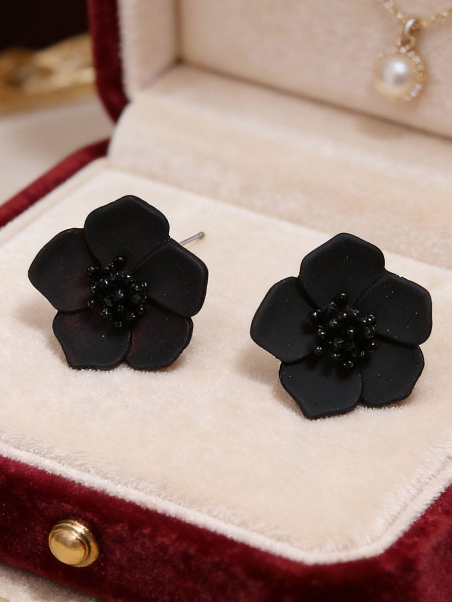 Flower Shape Earrings Accessories