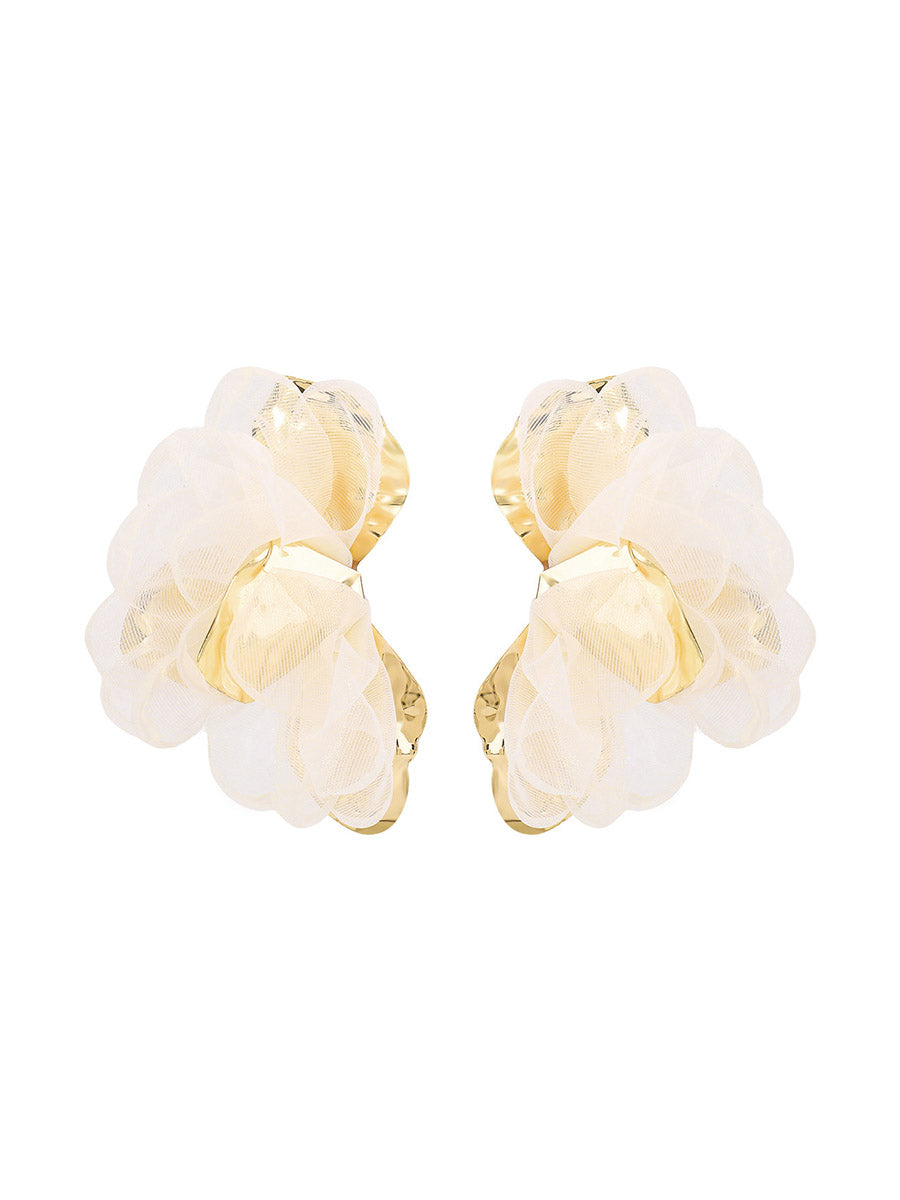 Flower Shape Earrings Accessories