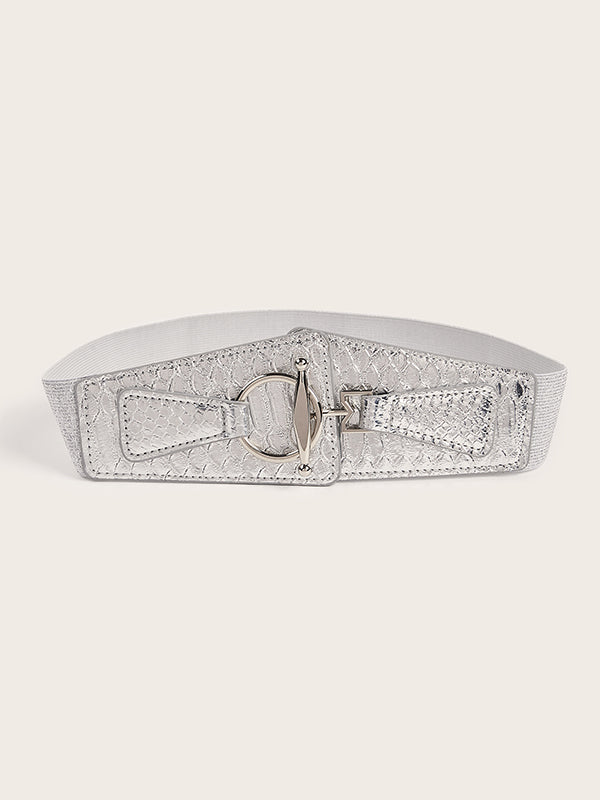 Elasticity Shiny Split-Joint Belts