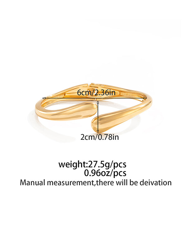 Irregularity Geometric Shiny Bracelet Accessories