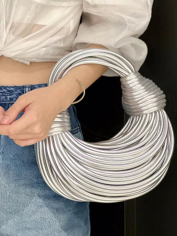 Geometric Zipper Handbags