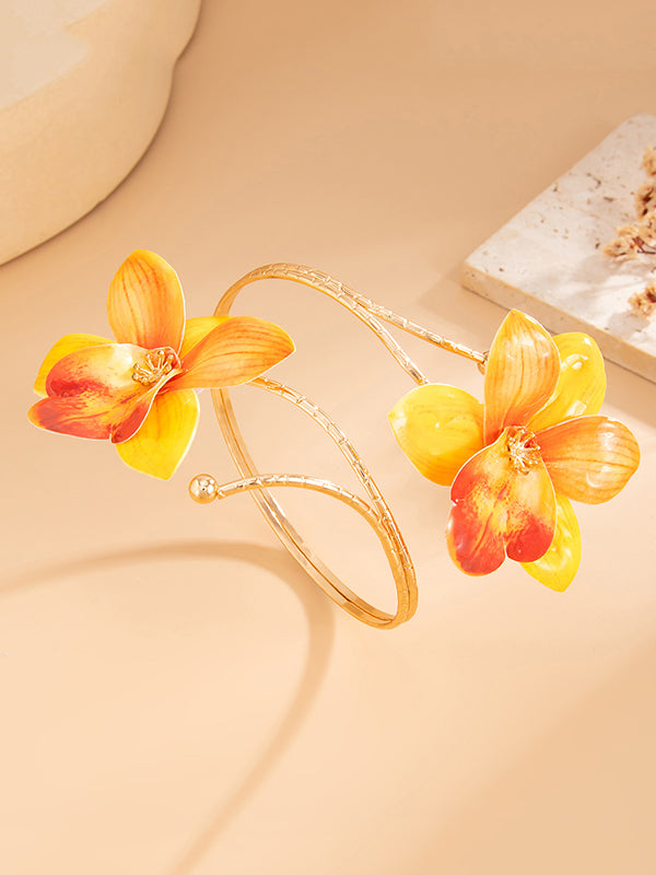 Chains Flower Shape Armlet Accessories Earrings Accessories Necklaces Accessories