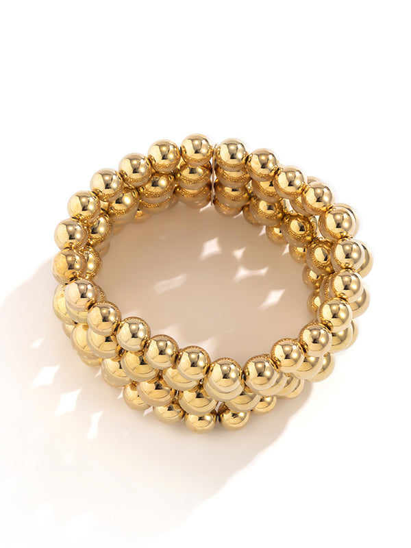 Beaded Solid Color Bracelet Accessories