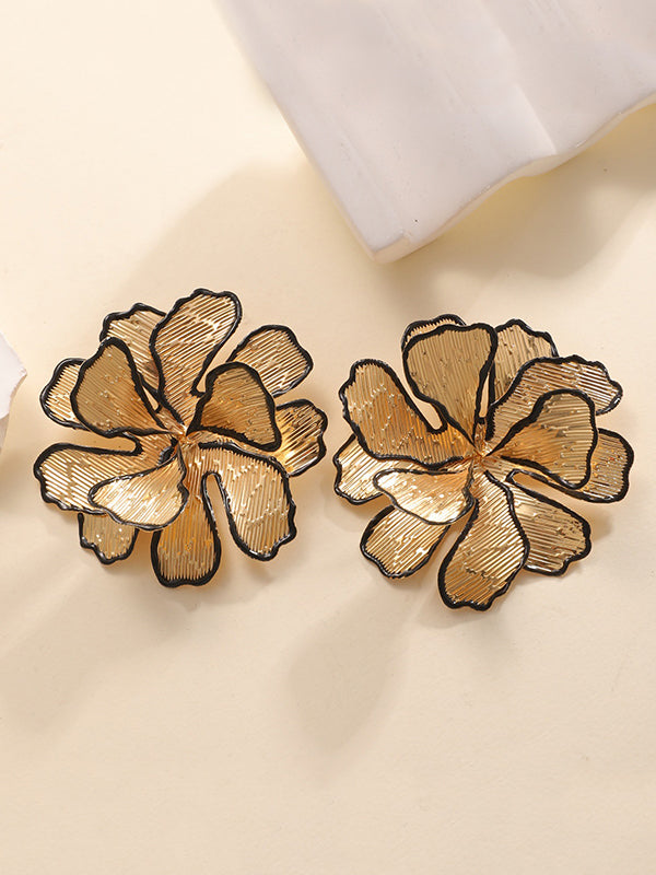 Flower Shape Earrings Accessories