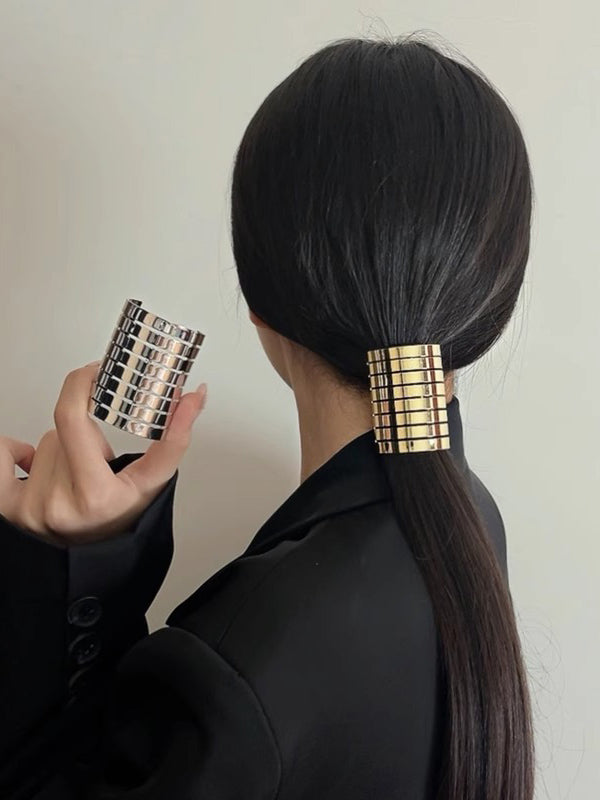 Geometric Shiny Hair Accessories Hairtie