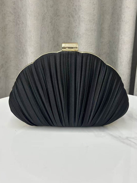 Lock Pleated Crossbody Bags Evening Bags & Clutches Mini Bags