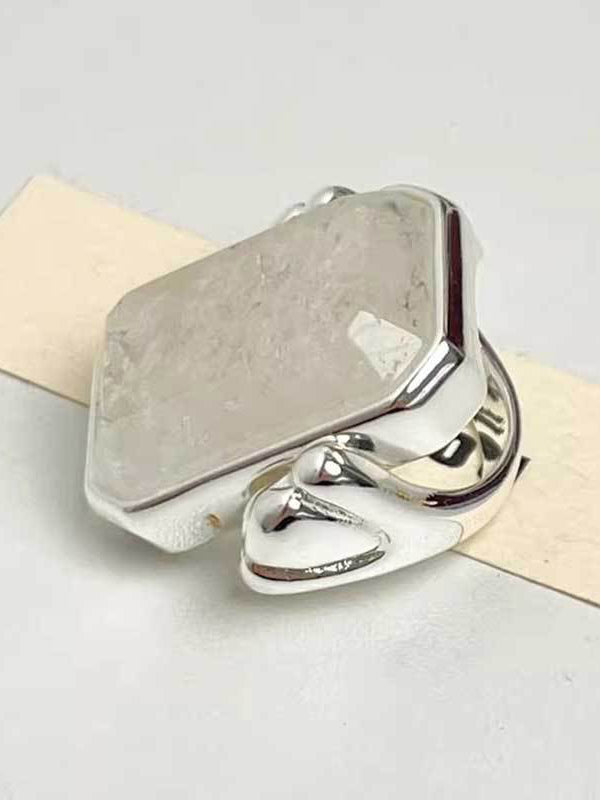 Geometric Split-Joint Rings Accessories