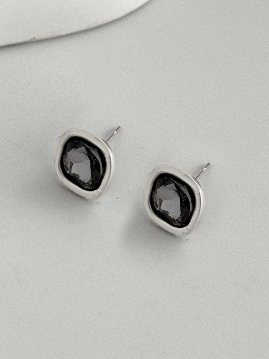 Geometric Rhine Stones Earrings Accessories