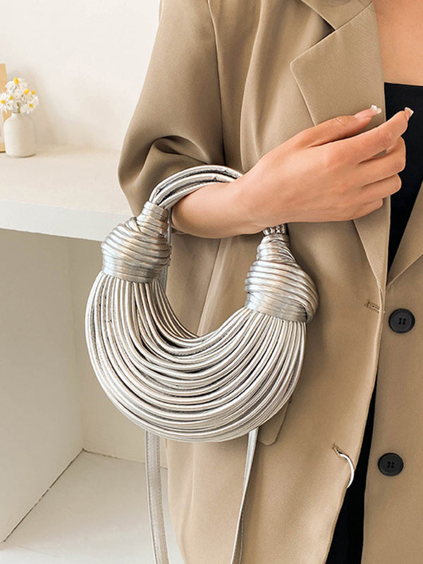 Geometric Zipper Handbags