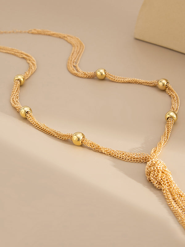 Tasseled Necklaces Accessories