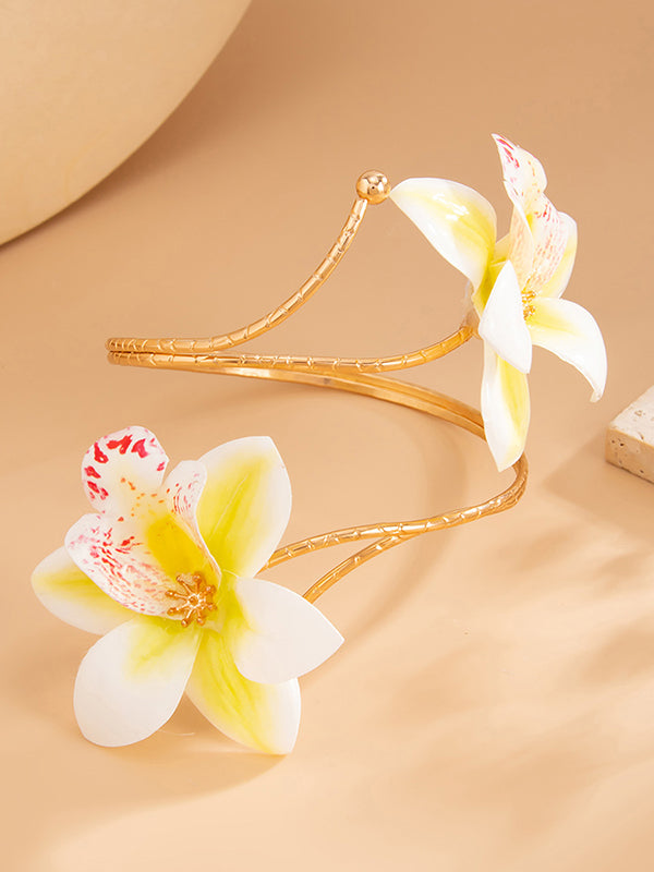 Chains Flower Shape Armlet Accessories Earrings Accessories Necklaces Accessories