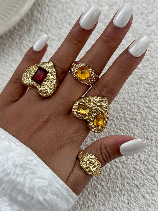 Geometric Rings Accessories