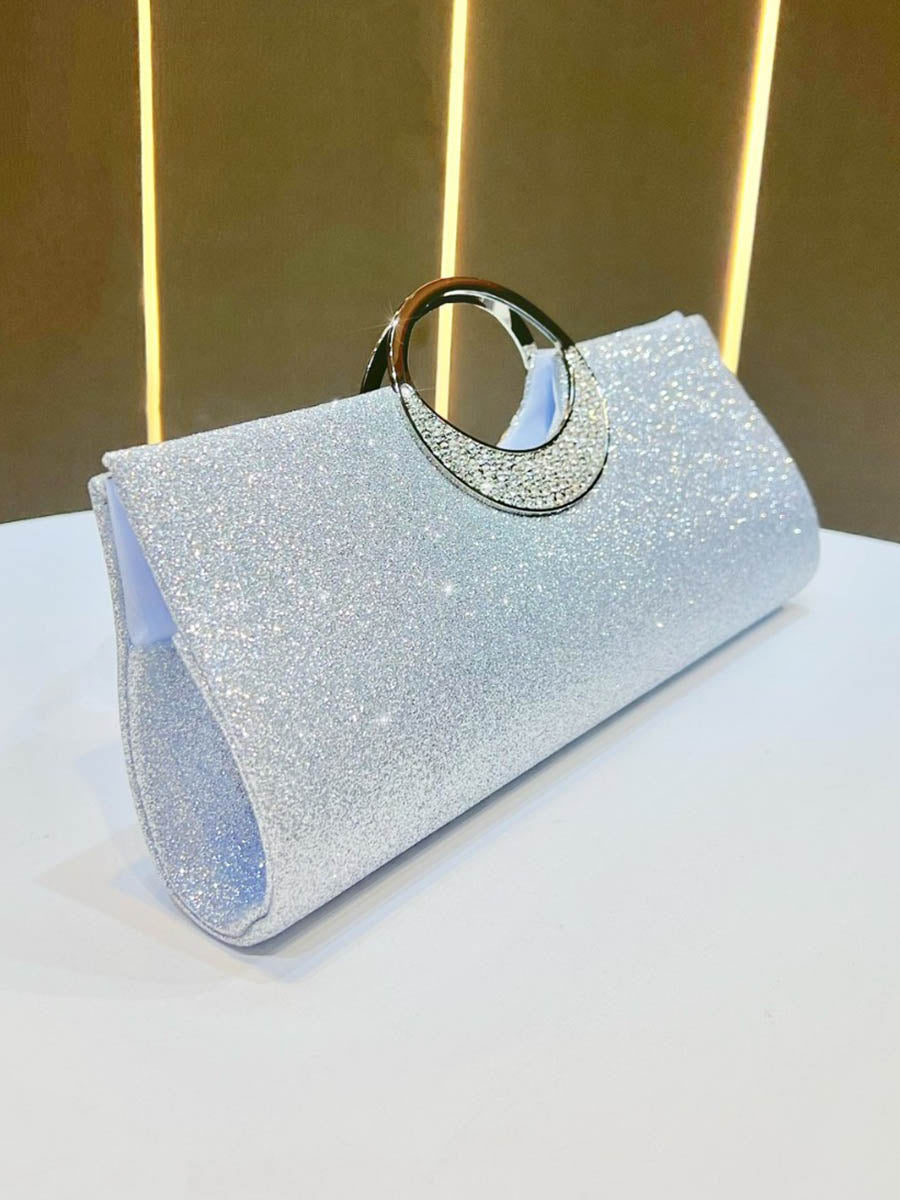 Chains Rhine Stones Sequined Evening Bags & Clutches Handbags