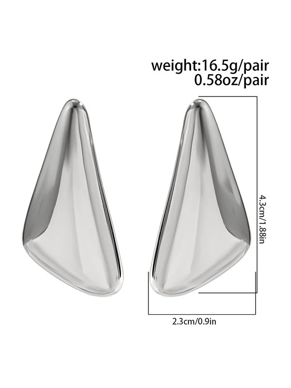 Geometric Drop Earrings