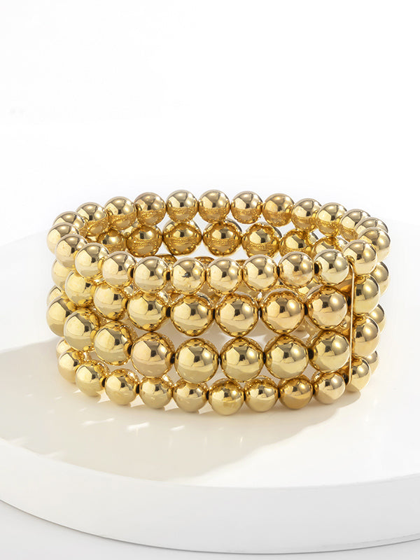 Beaded Solid Color Bracelet Accessories